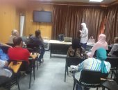 تدريب أطباء الجراحة بمستشفي التأمين الصحى على مكافحة العدوى ببني سويف