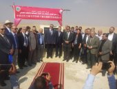 صور.. وضع حجر الأساس لمحطة رصد الأقمار الصناعية والحطام الفضائى بالليزر