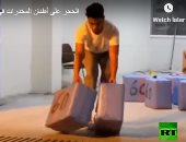 شاهد.. الحجز على أطنان المخدرات في طنجة المغربية