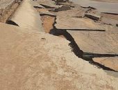 تضرر منازل بقرى الحسنة شمال سيناء بسبب السيول