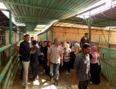صور.. طلاب زراعة القناة يزورون مزارع جهاز تنمية المشروعات الصغيرة