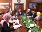 صور.. محافظ بورسعيد يعقد اجتماعا لمتابعة أعمال المجلس الإقليمى للسكان