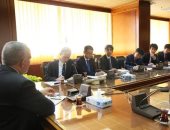 وزير الرى يستقبل السفير اليابانى فى القاهرة لبحث التعاون المشترك