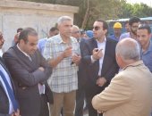 نائب محافظ الإسماعيلية يتفقد محطتى قرية السبع آبار الغربية والمحسمة القديمة