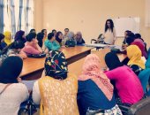 صور.. "القومى للمرأة" بالمنيا ينظم برنامجا تدريبيا متكاملا للسيدات بـ4 قرى