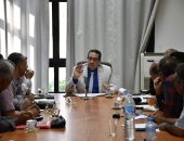 رئيس هيئة المساحة يجتمع مع اللجنة العليا للنقابات الفرعية لبحث أجور العاملين