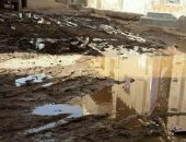 بالصور..مياه مجهولة المصدر تهدد بسقوط منازل بقرية صفط رشين فى بنى سويف