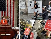 العالم هذا المساء.. مجلس النواب الأمريكى يقر إجراءات عزل ترامب بموافقة 232 عضوا.. متظاهرو لبنان فى مسيرة احتجاجية بالدراجات البخارية لليوم الخامس عشر.. البريكست يسيطر على الانتخابات العامة للأحزاب فى بريطانيا