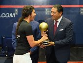 رئيس البنك التجاري الدولي يكرم أبطال مصر في بطولة CIB الدولية للاسكواش