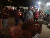 صور.. حملات مسائية لإزالة اشغالات الطريق وضبط 3 عقارات مخالفة وسط الإسكندرية