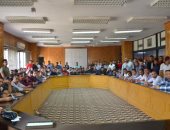 صور.. سكرتير مساعد الإسماعيلية يشهد إجراء مقابلات 180 من الشباب 