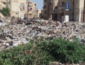 قارئ يشكو انتشار القمامة بمنطقة النهضة بالسلام