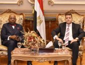 "أفريقية البرلمان" تستقبل سفير غينيا الاستوائية لدي مصر