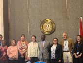 السفيرة سها جندى تستقبل وفدا برئاسة السكرتير العام المساعد للأمم المتحدة