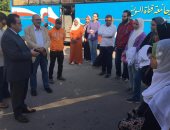 القوافل الطبية بجامعة القناة تعالج 680 حالة بقرية الجزيرة الخضراء بالإسماعيلية