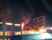 السيطرة على حريق مصنع قليوب بعد محاولات استمرت 8 ساعات