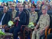 الرئيس السيسى: "الصناعة القطاع الوحيد اللى لسه مخدش فرصته"