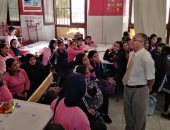 القيم الأخلاقية.. تدريب جامعة القناة لطالبات فاطمة الزهراء الإعدادية  