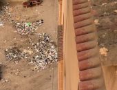 قارئ يشكو من انتشار القمامة بمنطقة حي الجامعه بالمنصورة 