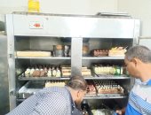 ضبط مصنع لتجهيز الحلويات بمنطقة المعلمين غرب أسيوط به حلويات منتهيه الصلاحية