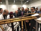 رئيس البرلمان فى المتحف الكبير بعد 48 ساعة من الموافقة على قانونه.."عبد العال": مشهد حضارى مُبهر وهدية للإنسانية.. وأسامة هيكل:الأكبر على مستوى العالم.. وزير الآثار يكشف الاستعدادات لحفل الإطلاق "صور وفيديو"