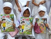 صور مجلة "نور" مع أطفال إندونيسيا وإشادة من المسئولين بمحتواها الثقافى التنويرى