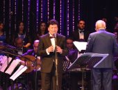 صور..محمد الحلو ووعد البحيرى يحيان الليلة الثالثة لمهرجان الموسيقى العربية بأوبرا دمنهور