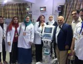 أهالى قرية السملاوية بالغربية يتبرعون بجهاز تنفس صناعى للمستشفى العام