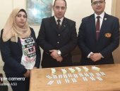 إحباط محاولة تهريب كمية من أقراص الترامادول بمطار القاهرة ..صور 