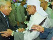 صور.. محافظ أسوان يشهد الاحتفال بالمولد النبوى
