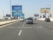 فيديو.. سيولة مرورية بشارع التسعين بالتجمع الخامس من الاتجاهين