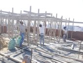 ضبط لص سرق خشب وحديد من مشروع بأسيوط