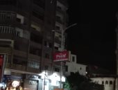 شكوى من عدم إضاءة أعمدة الإنارة فى شارع بورسعيد بالدقهلية