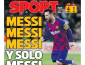 ميسي العبقري يتصدر عناوين صحافة إسبانيا بعد هاتريك سيلتا فيجو.. صور