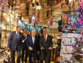 صور.. محافظ جنوب سيناء ومدير الأمن يتفقدان السوق التجارى القديم وخليج نعمة 