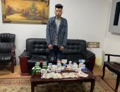 سقوط عامل بصيدلية سرق أدوية ومكملات غذائية بـ50 ألف جنيه فى النزهة