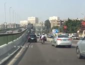 فيديو.. شاهد الحركة المرورية أعلى كوبرى 6 أكتوبر فى الاتجاهين