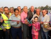 محافـظ المنوفية يفتتح محطة رفع صرف صحى كفر العرب 