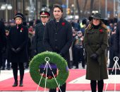 رئيس الوزراء الكندى وعدد من المسؤولين يحيون ذكرى الحرب الوطنية