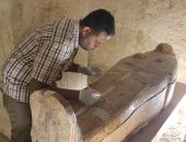 وصول توابيت خبيئة العساسيف للمتحف المصري الكبير
