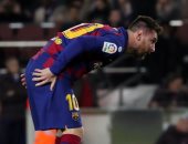 ميسي يشارك مصاباً فى مباراة برشلونة ضد سيلتا فيجو.. فيديو 
