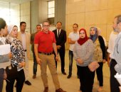 الآثار تبحث التصور النهائى لسيناريو العرض المتحفى بمتحف الحضارة