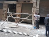 سقوط أجزاء من عقار دون إصابات شرق الإسكندرية
