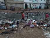 تراكم للمياه والقمامة من الشهر الفائت.. شكوى عزبة برج مغيزل بكفر الشيخ