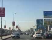 فيديو.. انسياب مرورى فى شارع التسعين بالتجمع الخامس