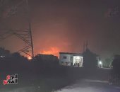إصابة 15 مواطنا فى حريق خط البترول بايتاى البارود بالبحيرة