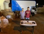 سقوط تشكيل عصابى انتحل صفة رجال شرطة لسرقة سيارة محملة بالملابس بمدينة بدر