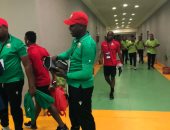 صور.. وصول منتخب كينيا ببرج العرب قبل 60 دقيقة من مواجهة مصر 