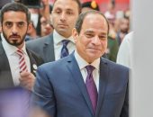 صور.. زيارة الرئيس لمعرض أبو ظبى للبترول الأهم فى قطاع النفط والغاز فى العالم