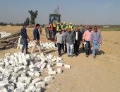 إزالة التعديات على 18 فدان أراضى زراعية بالإسماعيلية  